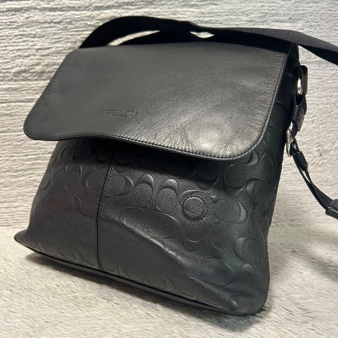 COACHコーチ　ショルダーバッグ　メッセンジャーバッグ　レザーバッグ