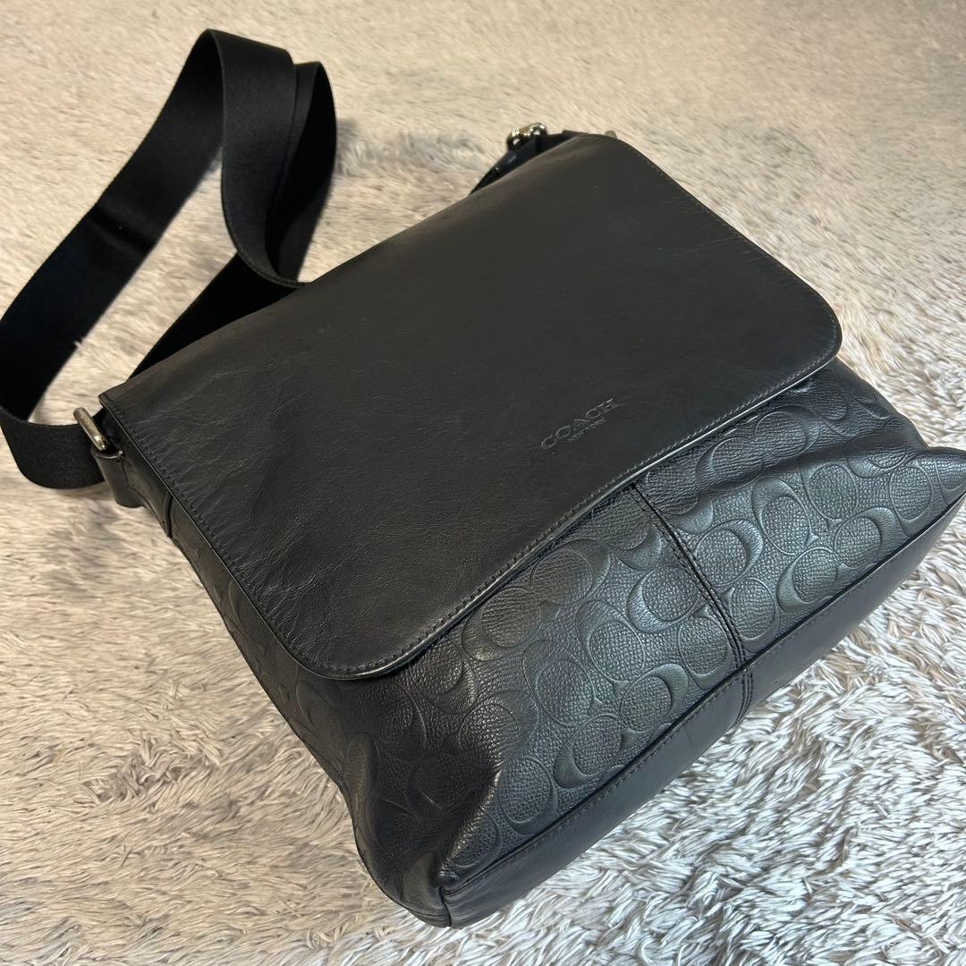 COACHコーチ　ショルダーバッグ　メッセンジャーバッグ　レザーバッグ