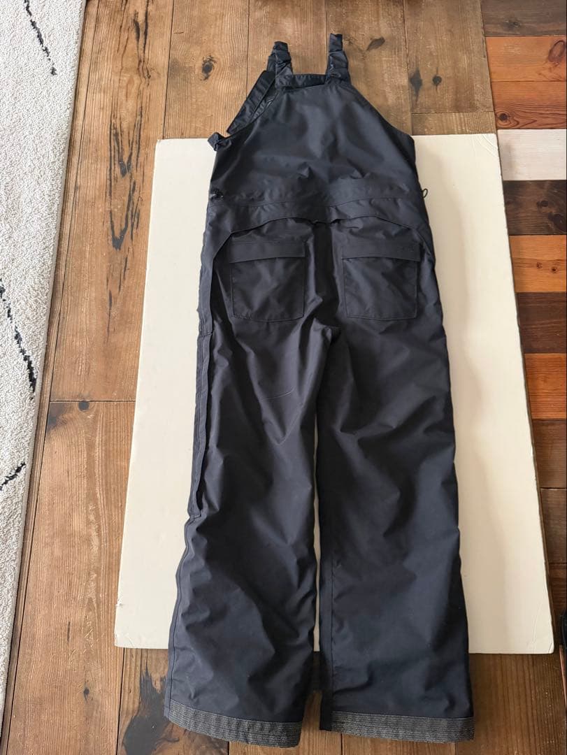 Greenclothing グリーンクロージング ビブパンツ ブラックサイズM