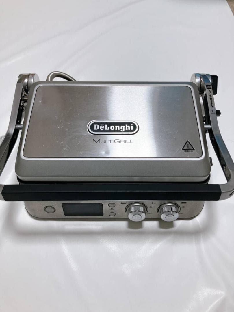 動作品　訳有　 CGH1011DJ デロンギ BBQ＆コンタクトグリルプレート