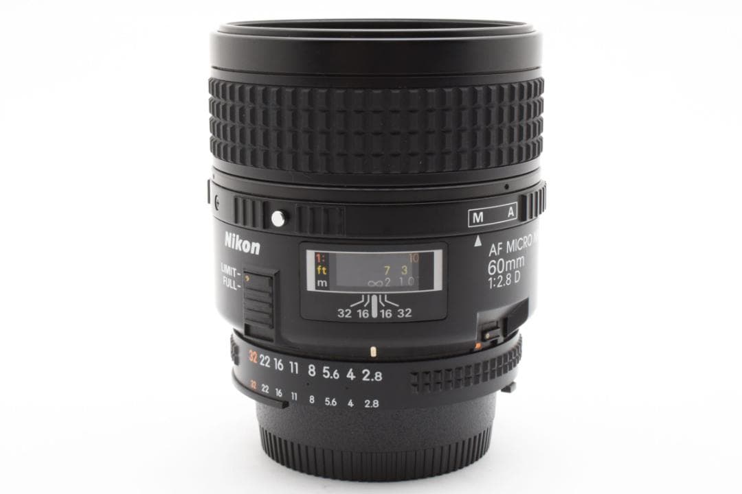 超美品 ニコン AF MICRO NIKKOR 60mm F2.8 D B512