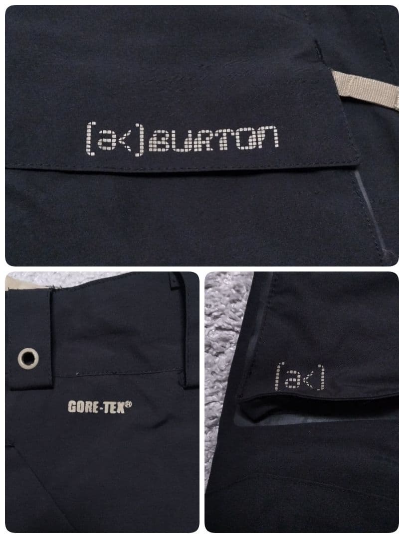 BURTON　ak スノーボード　ウェア　セットアップ　黒