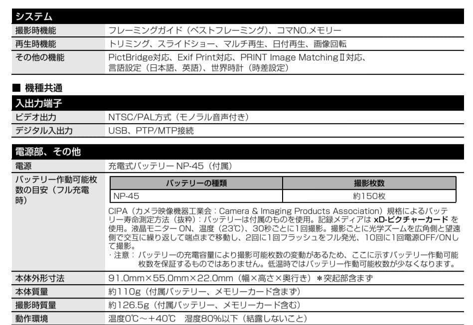 FinePix J10　動作確認済み　デジタルカメラ　富士フイルム　デジカメ