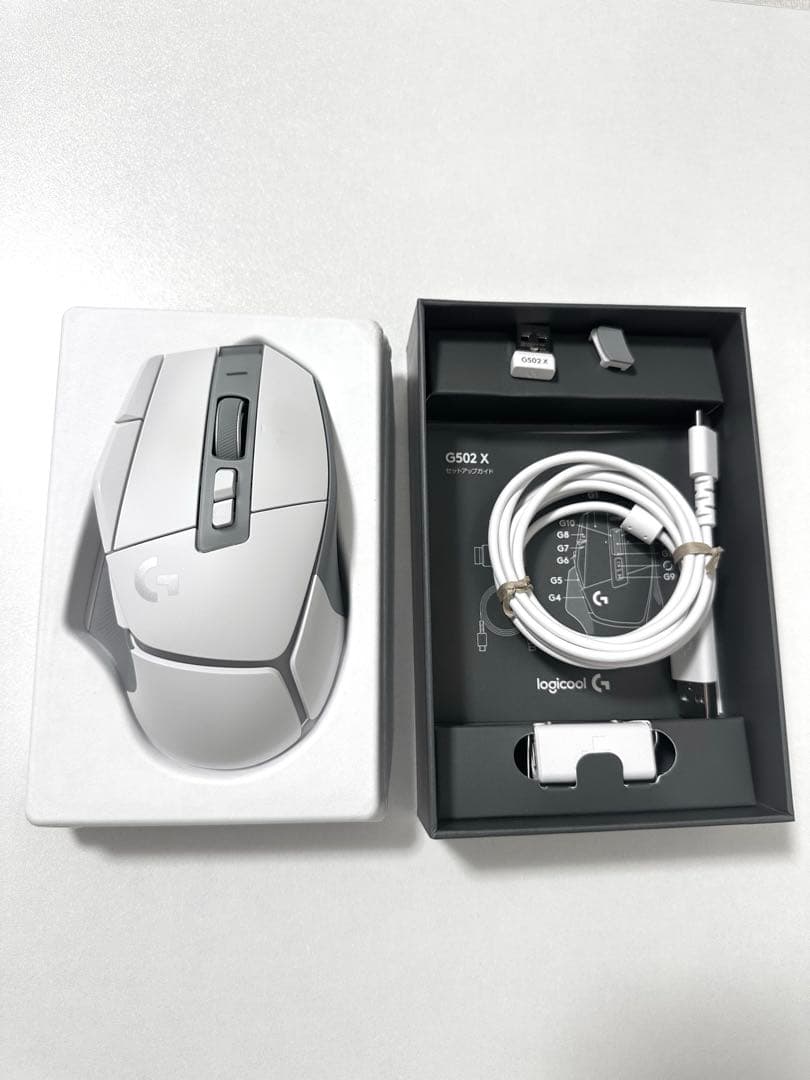 【☆美品☆】 ロジクール G502X PLUS LIGHTSPEED 白