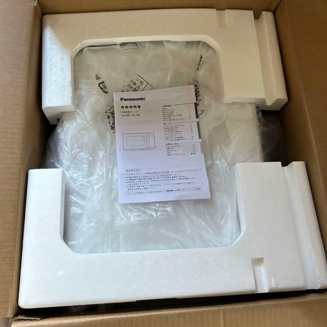【美品】Panasonic 電子レンジ　NE-FL1A 2024年製