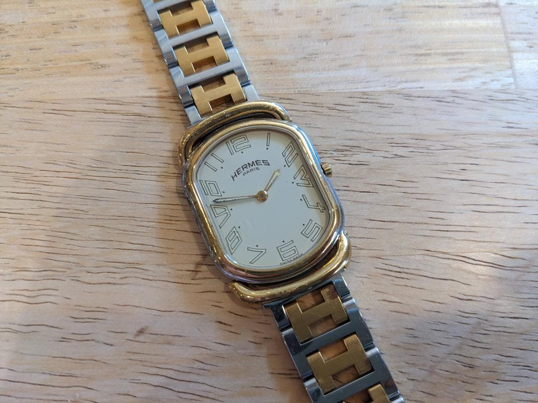 T*e様 [ジャンク] HERMES エルメス ラリー 腕時計
