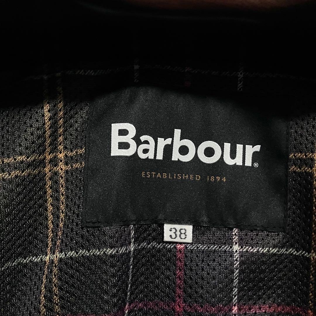 ハ*ル様 バブアー ビームス F 別注 トランスポート メモリーツイル ジャケッ