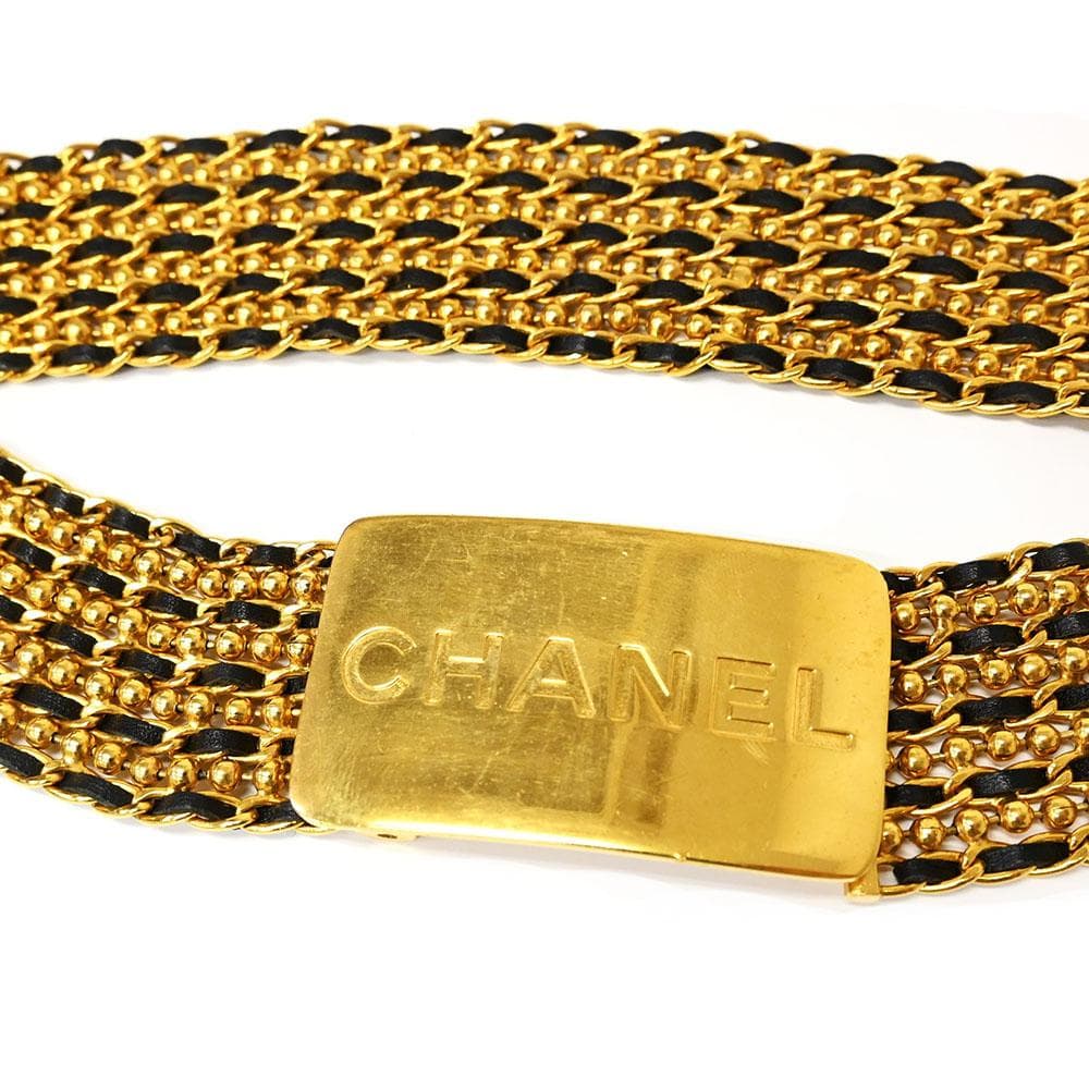 ■ 40097★96A CHANEL シャネル チェーン　ベルト ゴールド