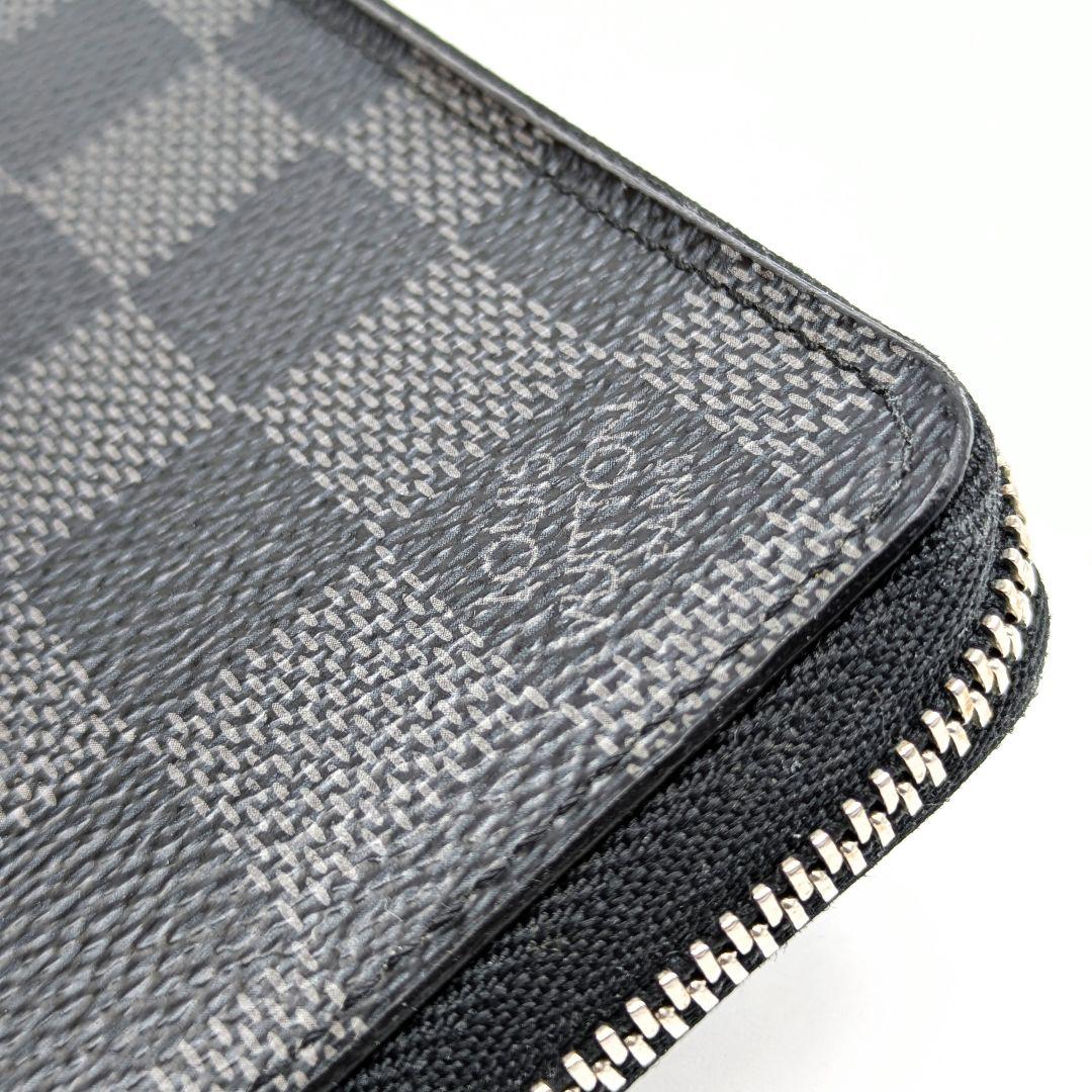 【箱付き】ジッピー パース ダミエグラフィットケース ルイヴィトン