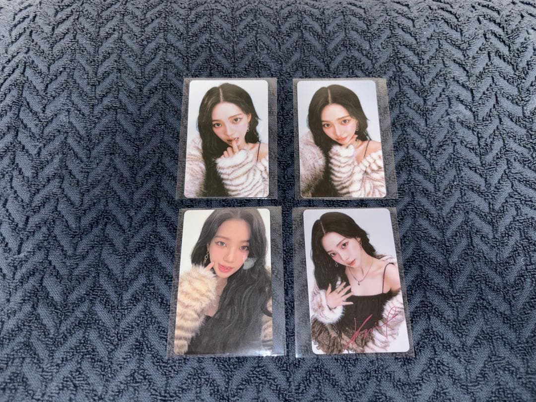 aespa カリナ トレカ 箔押しサイン セット