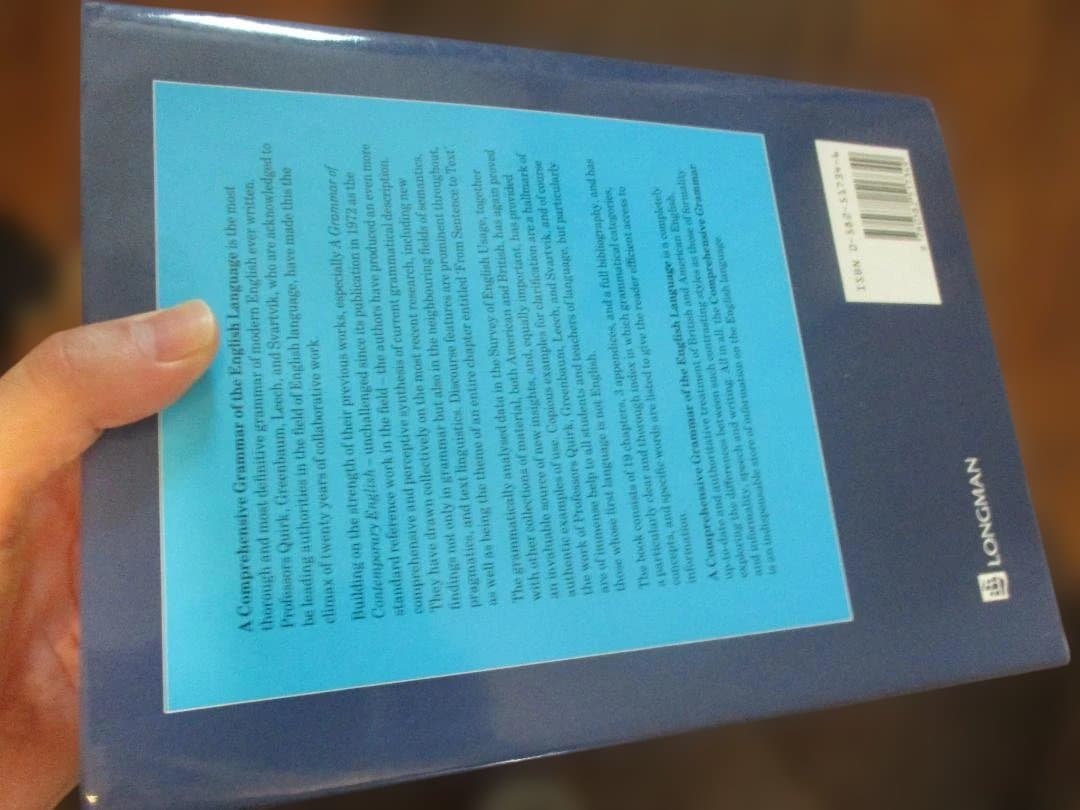 語学・辞書・学習参考書 A Comprehensive Grammar of the English