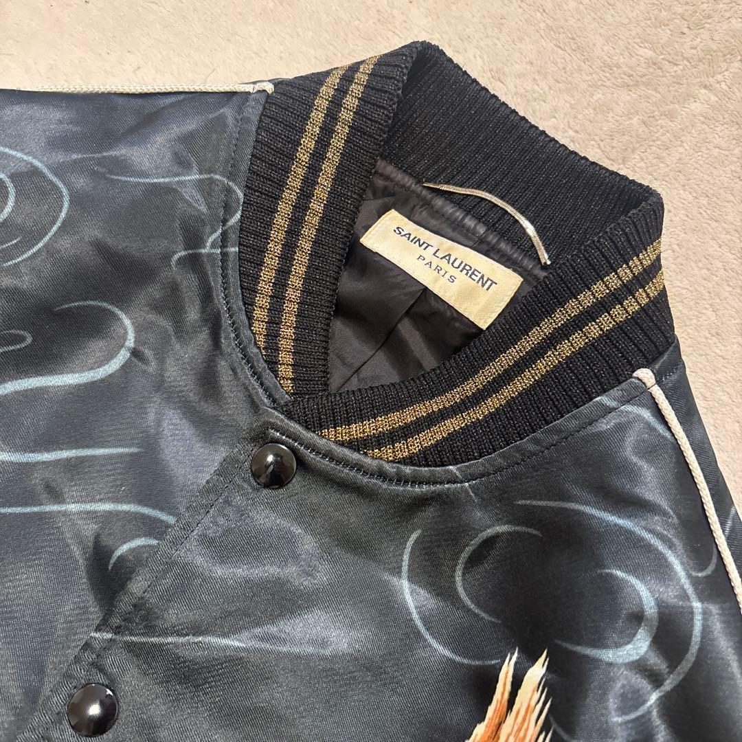 16ss saint laurent 鷹虎 スカジャン　スーベニアブルゾン