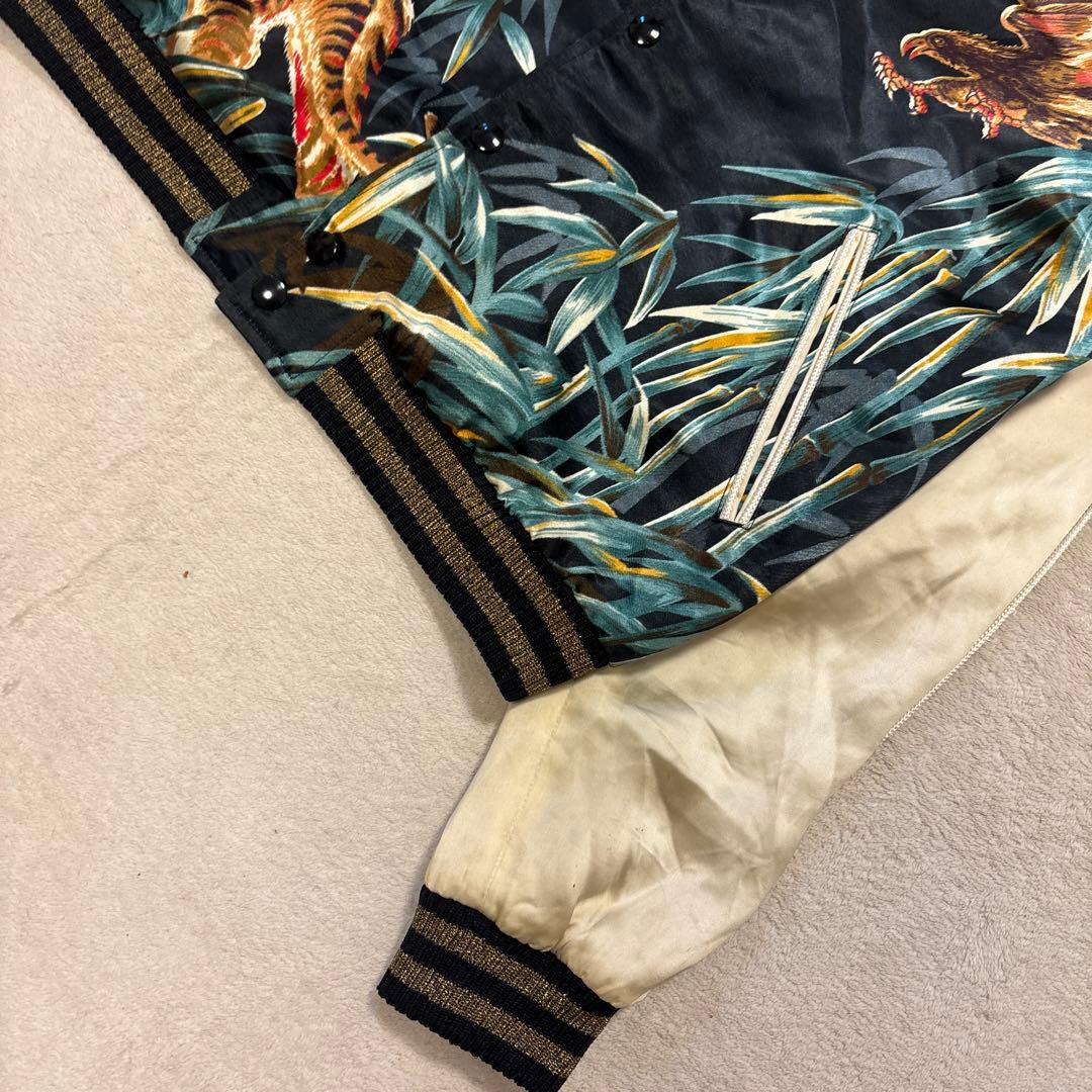 16ss saint laurent 鷹虎 スカジャン　スーベニアブルゾン