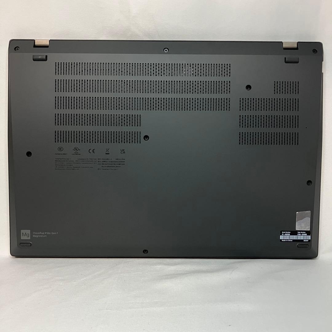 美品 ThinkPad P16s 第12世代 i7 16GB 長期保証期間中