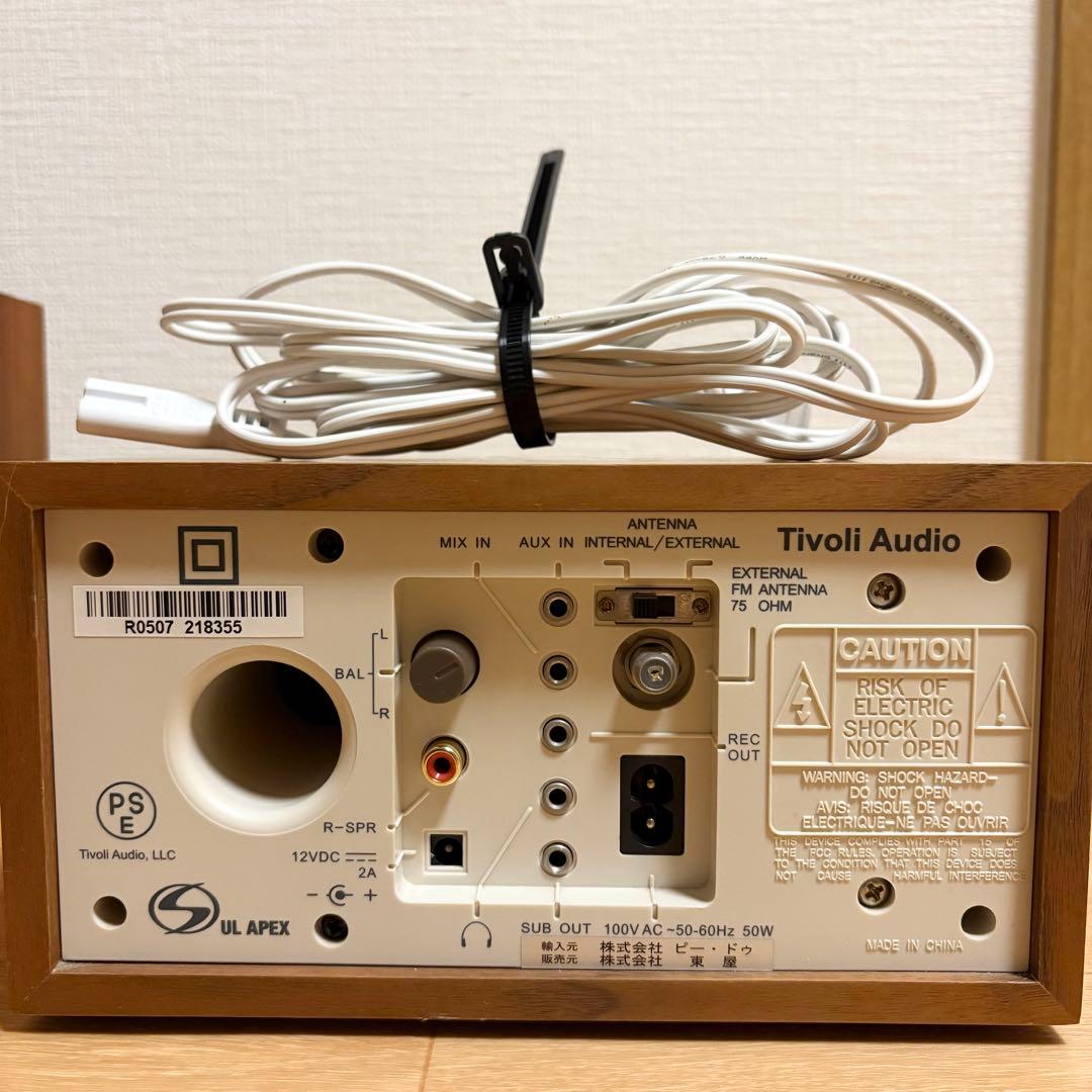 ラジオ・コンポ Tivoli Audio MODEL TWO + MODEL SUBWOOFER