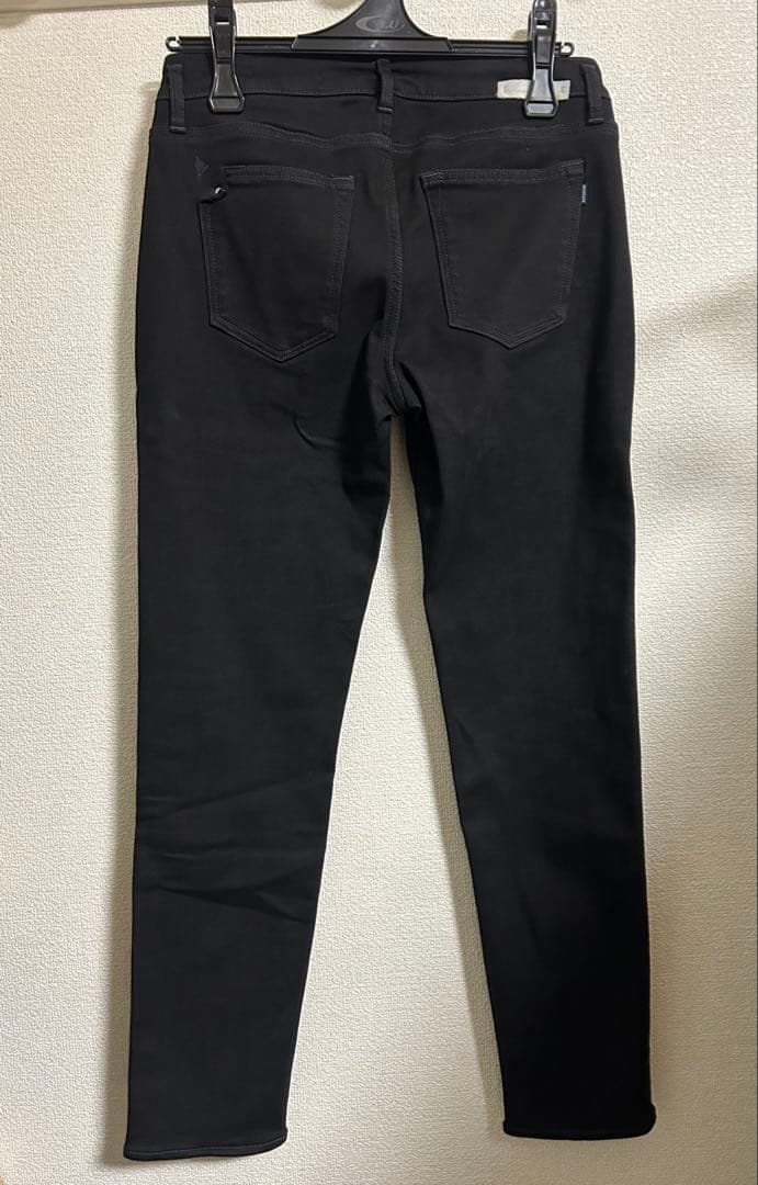 antgauge アントゲージ 裏起毛 ブラック デニム　美シルエット