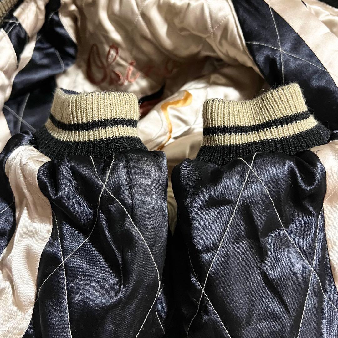 【超希少】東洋エンタープライズ 別珍 沖縄 スカジャン リバーシブル Lサイズ