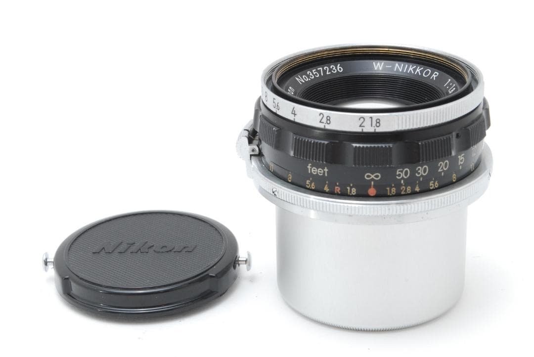 レア刻印 *U.S.PAT* Nikon W-Nikkor 3.5cm f1.8
