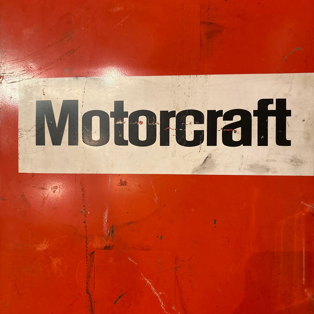 Motorcraft キャビネット ビンテージ　firestone ガレージ