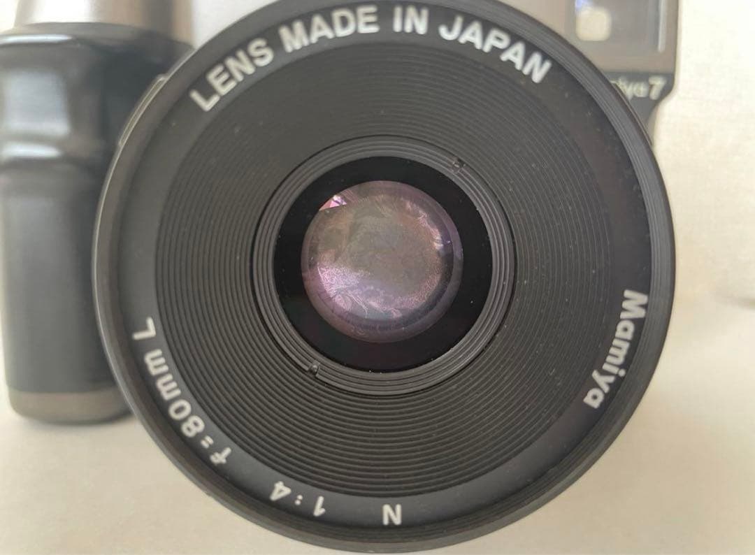 Mamiya マミヤ 7 80mm F4 フード付き