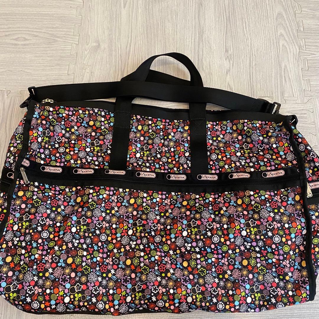 超美品‼️LeSportsac　レスポートサック　ボストンバッグ　花柄