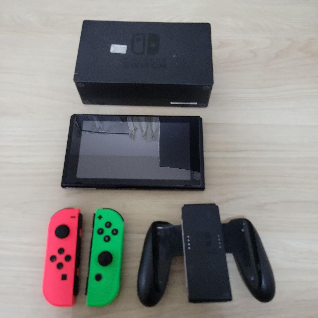 Nintendo Switch 本体 ネオンレッド・ネオングリーン ジャンク