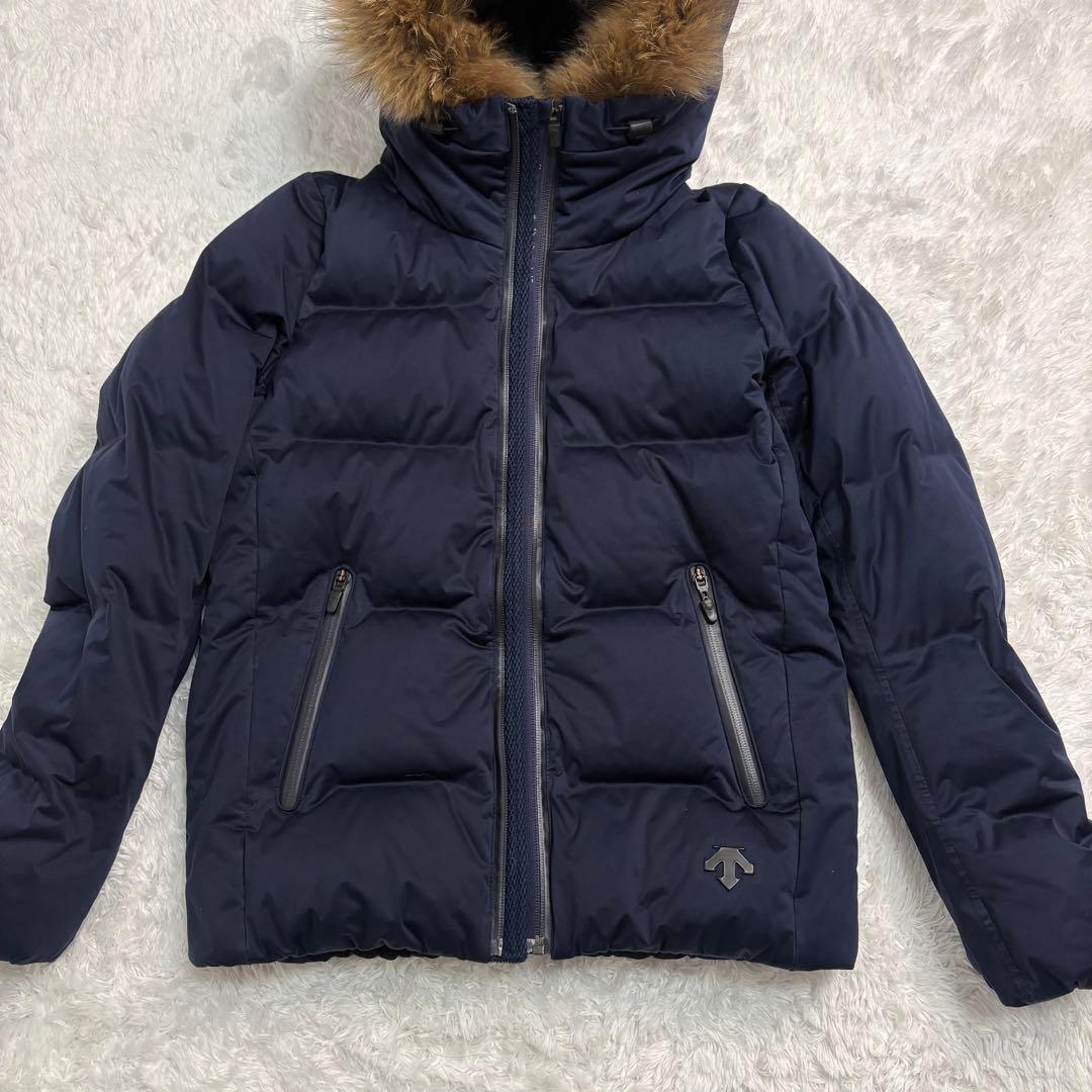 2*読様 防*a様 【機能性】水沢DOWN デサント ダウン ラクーンファー