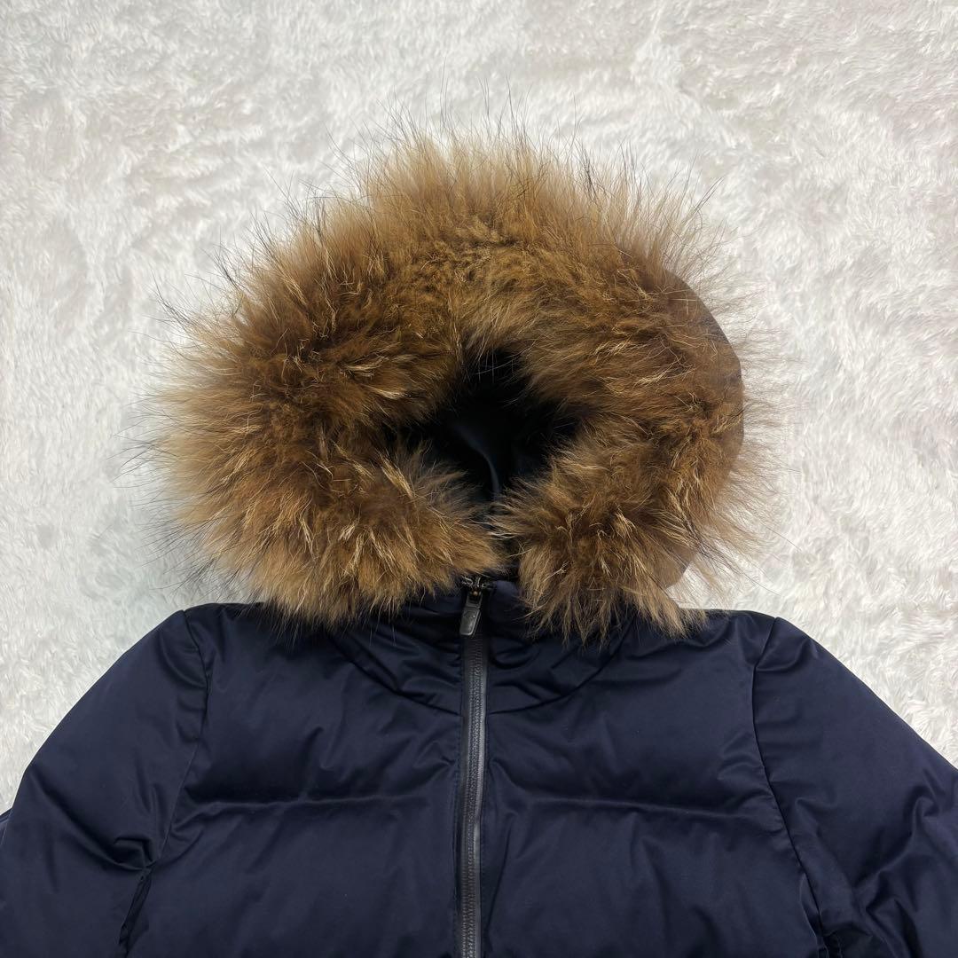 2*読様 防*a様 【機能性】水沢DOWN デサント ダウン ラクーンファー