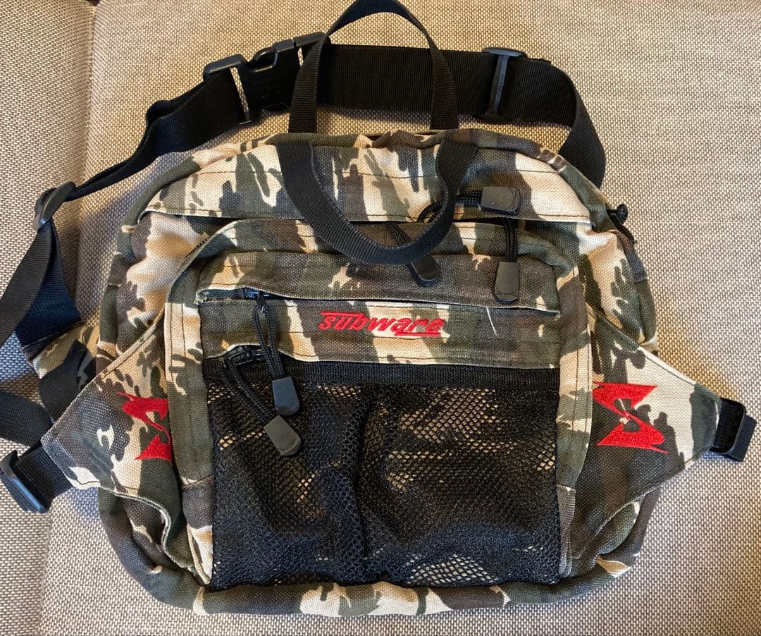 00s SUBWARE 迷彩ウエストバッグ NYJP 裏原　recon ape