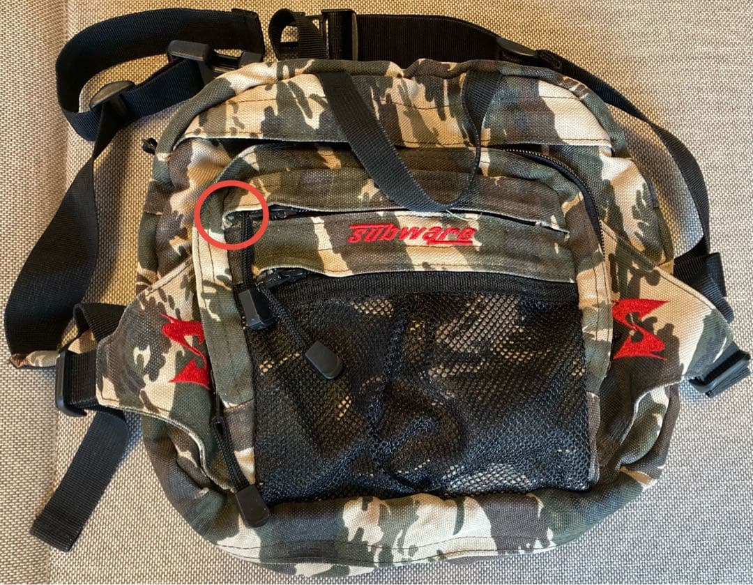 00s SUBWARE 迷彩ウエストバッグ NYJP 裏原　recon ape