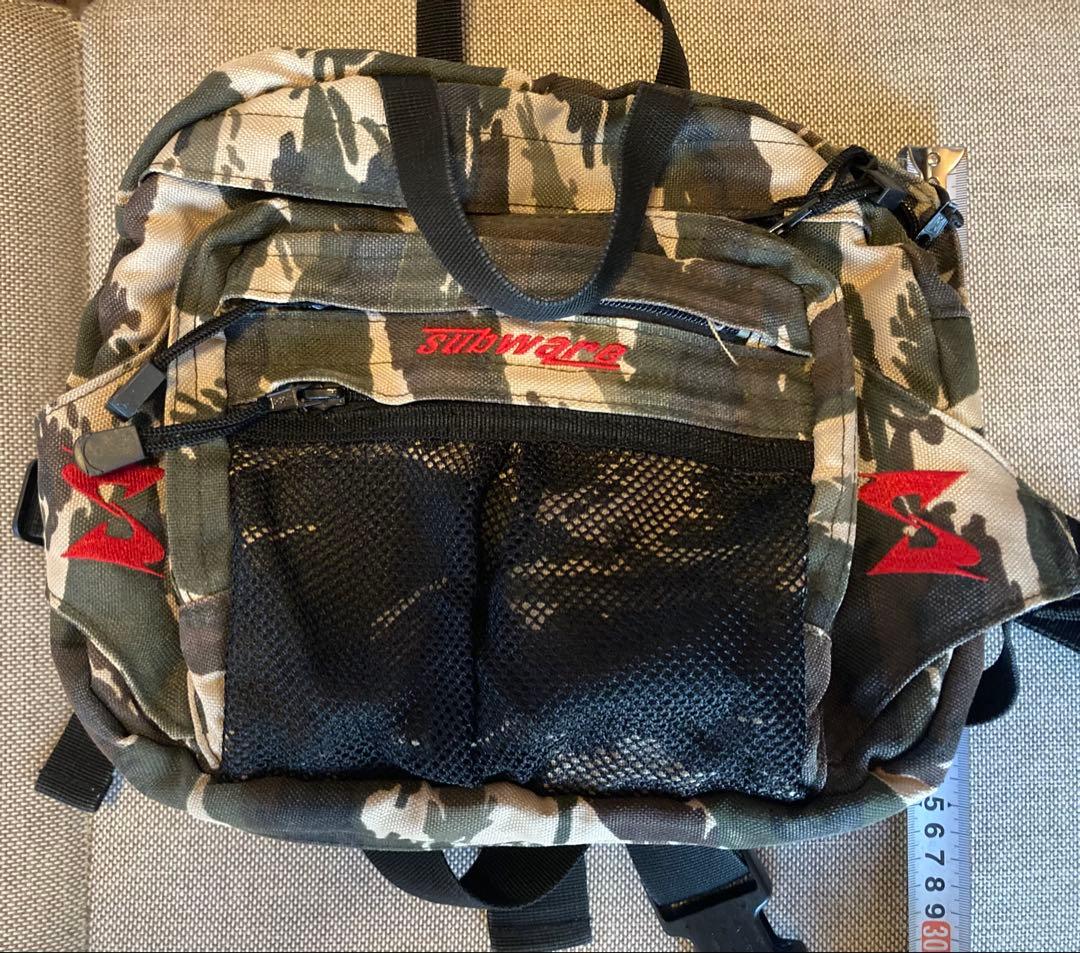 00s SUBWARE 迷彩ウエストバッグ NYJP 裏原　recon ape