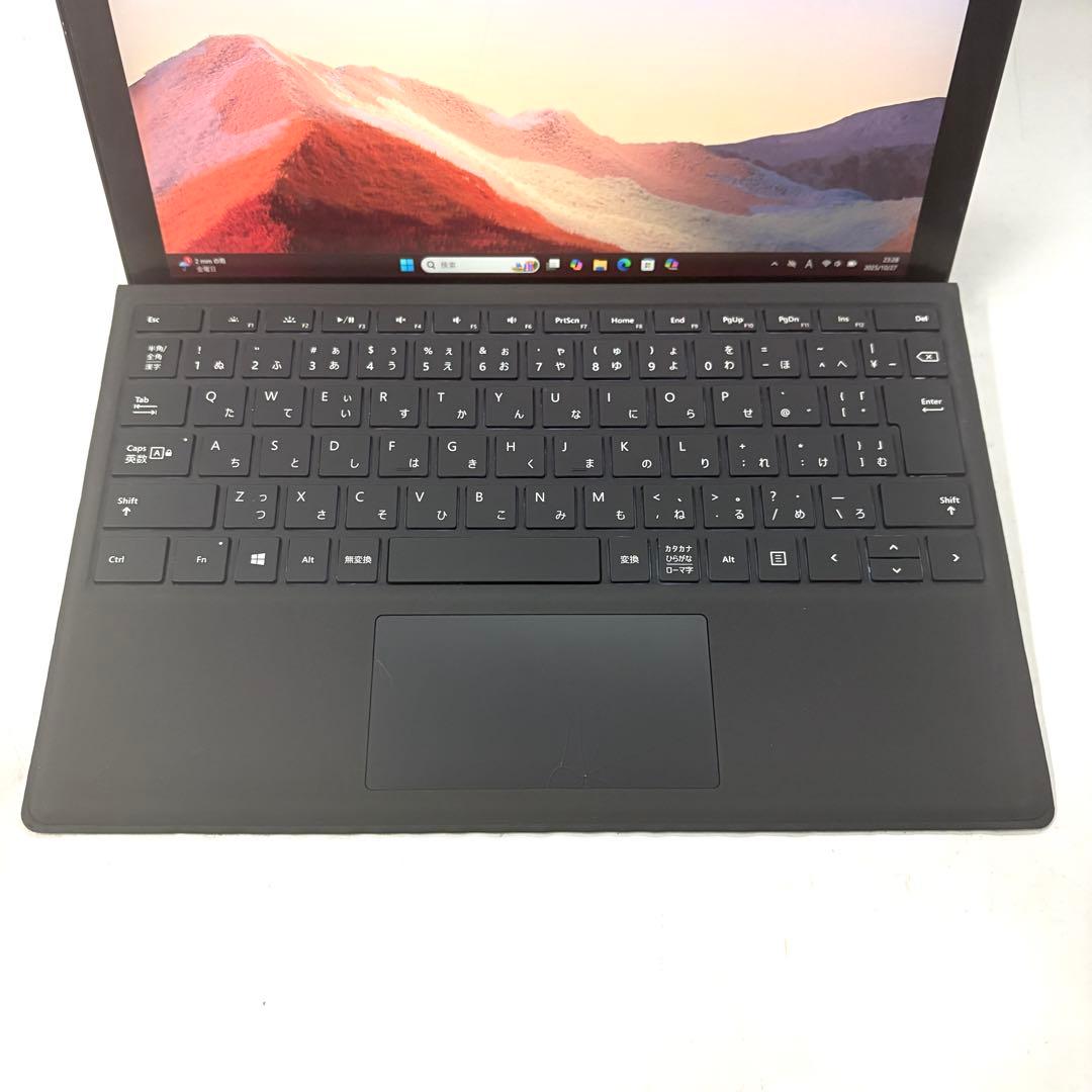 1台限定！Surface Pro7 ブラックモデル キーボード付きオフィス