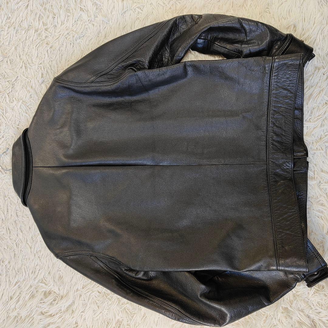 美品　牛革　ワコマリア GUILTY PARTIES ライダース ブラック