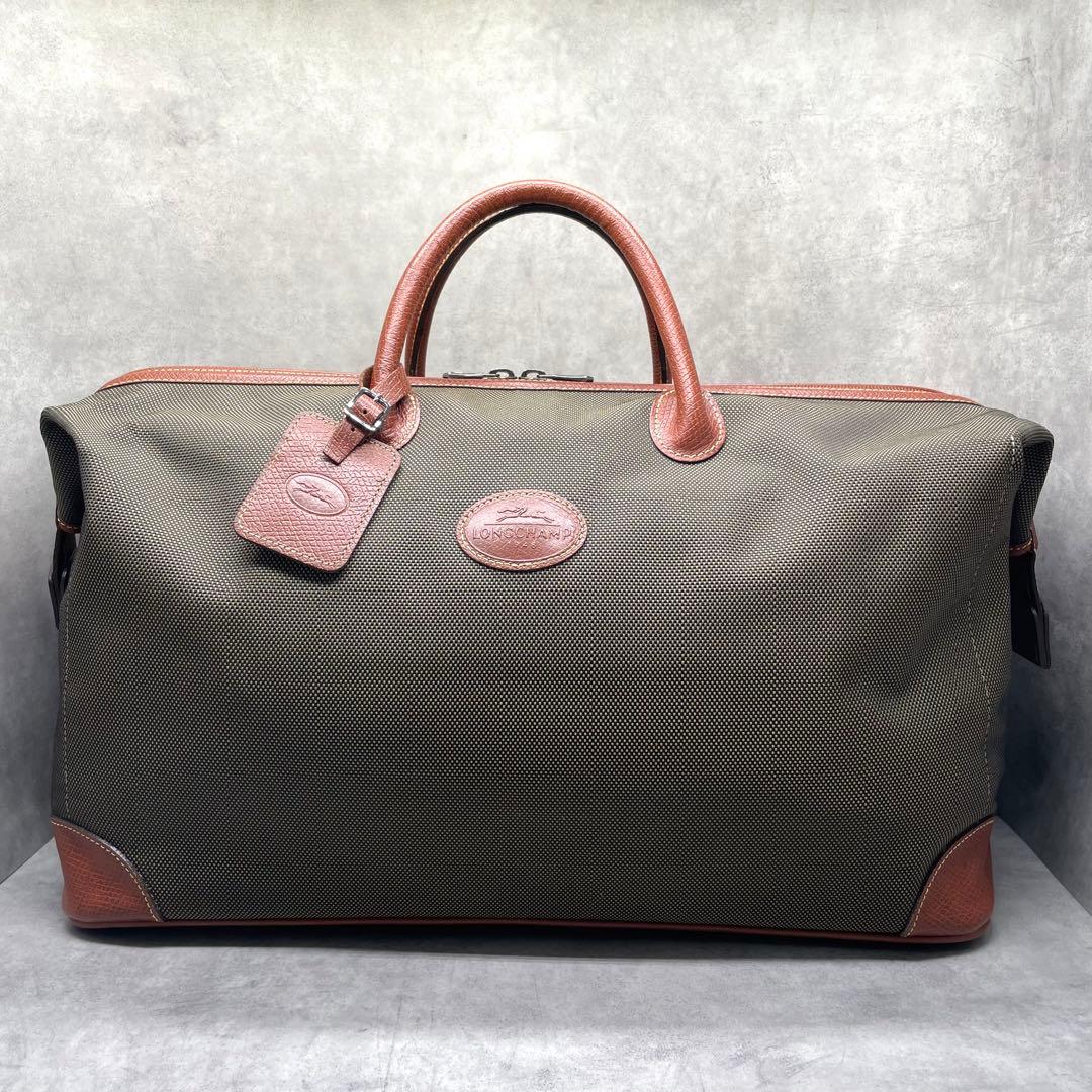バッグ LONGCHAMP Vintage Travel Bag Khaki