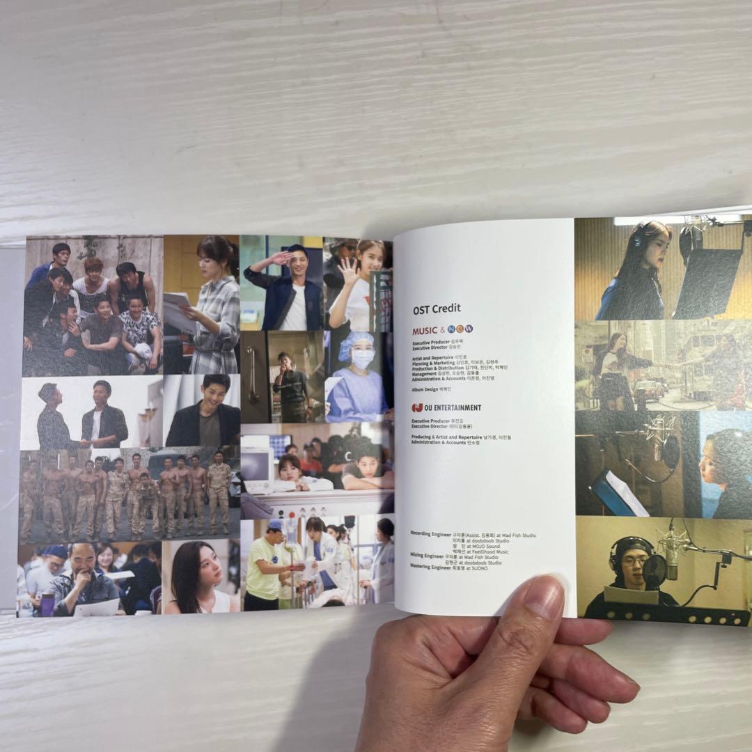 韓国ドラマ「太陽の末裔 」OST♪ vol.1vol.2セットCD＋DVD台湾版