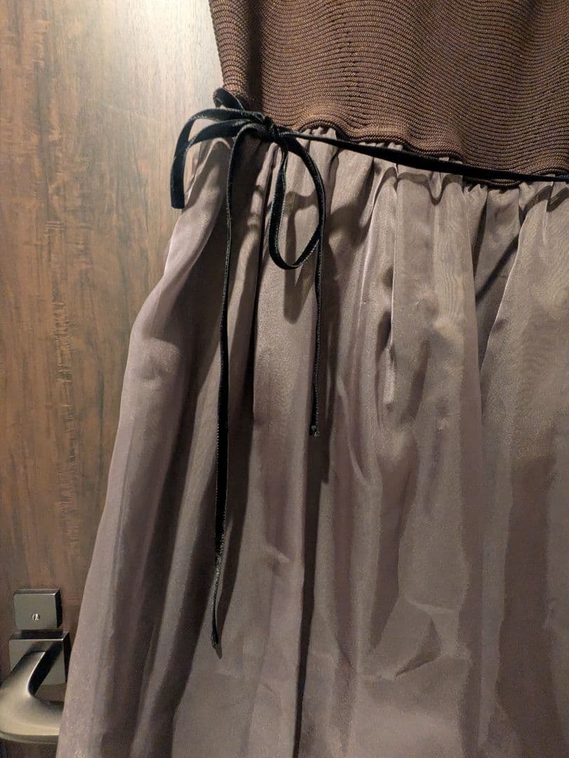 ★本日のみお値下げ★jolie mignon　ダークブラウン　ワンピース