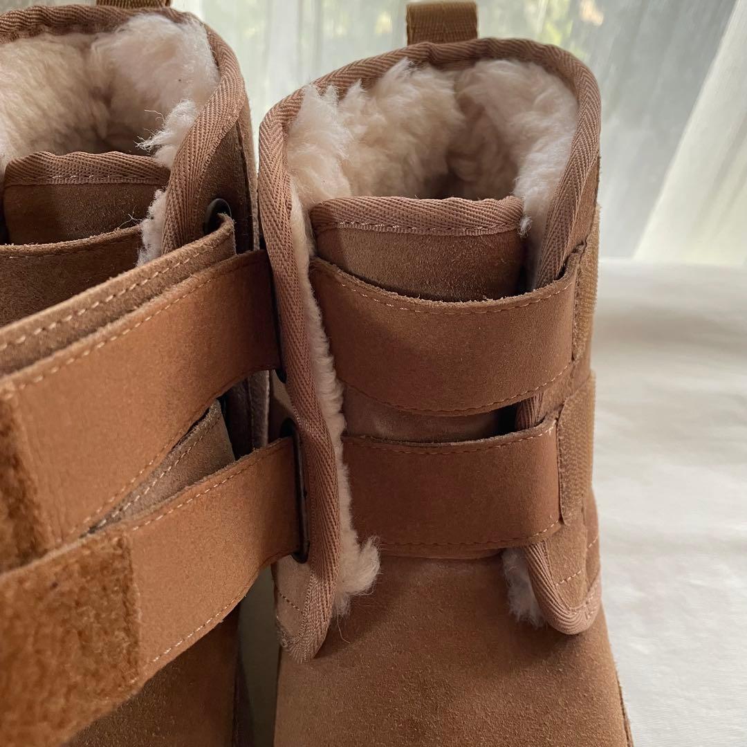 美品 UGG アグ　厚底ブーツ　アグ ニューメル プラットフォーム 8サイズ