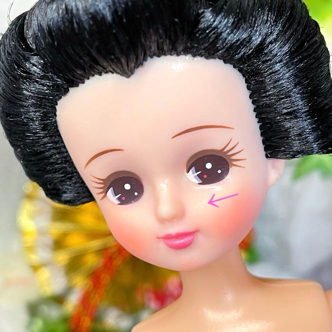 リカちゃん　日本髪風　本体のみ　☆リユース　ハンドメイド