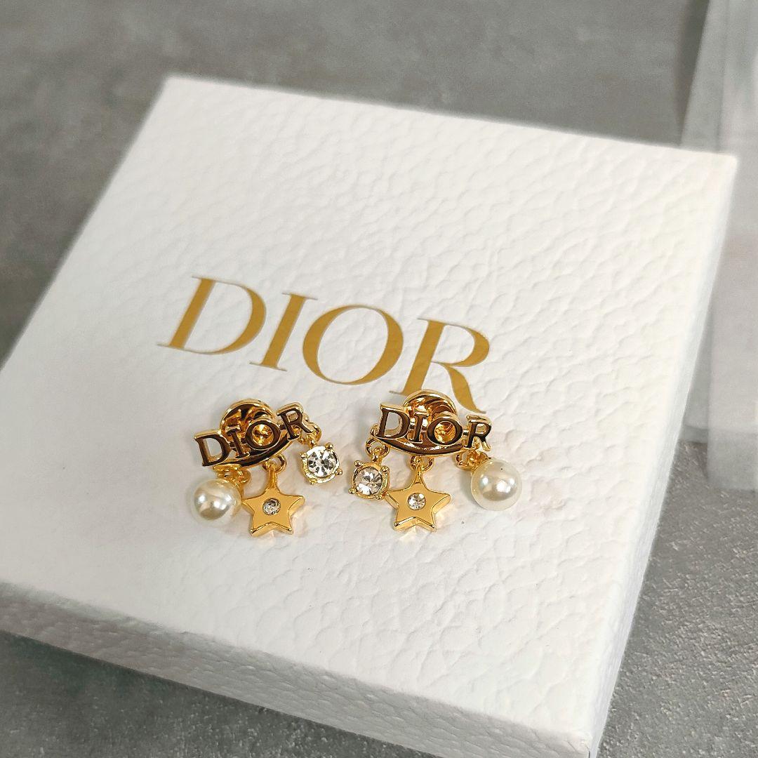 Dior ディオール ピアス ゴールド
