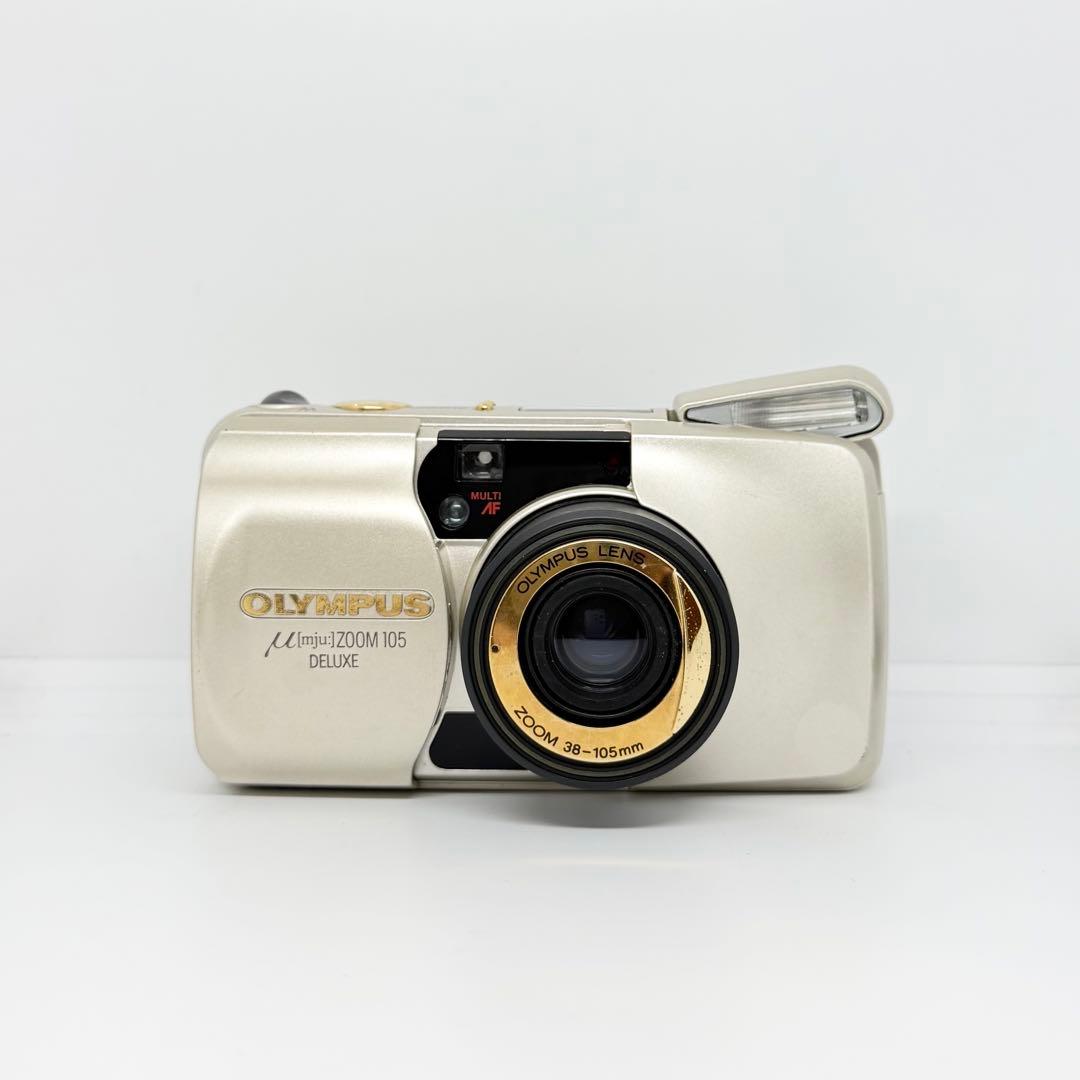 【完動品】OLYMPUS μ ZOOM 105 DELUXE フィルムカメラ