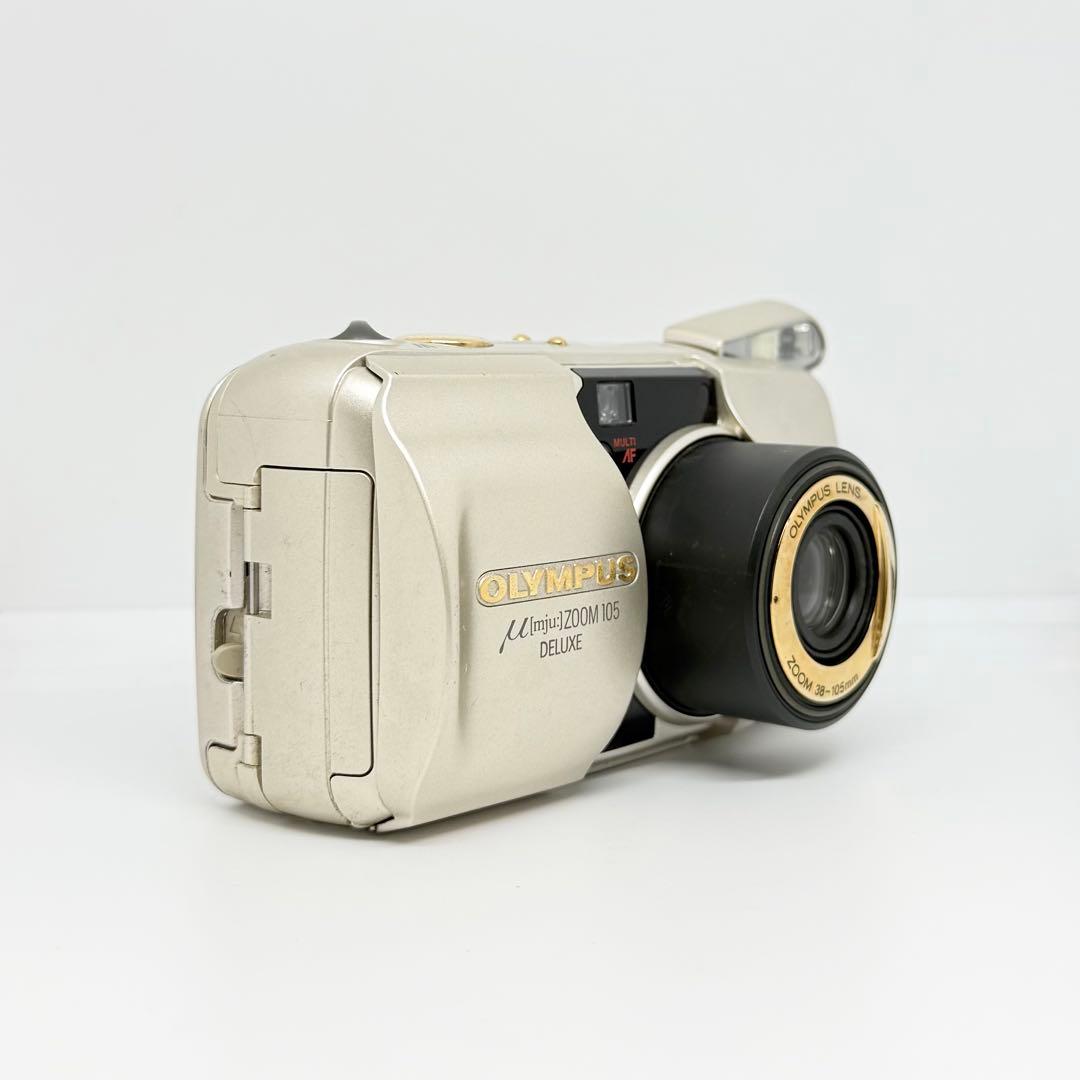 【完動品】OLYMPUS μ ZOOM 105 DELUXE フィルムカメラ