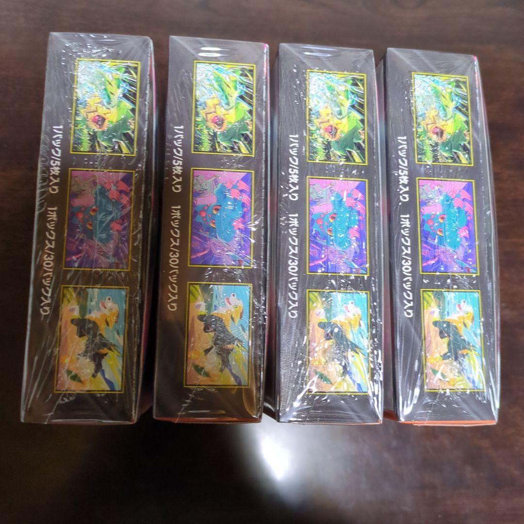 ポケモンカード インフィニティX 　4BOX　シュリンク付き
