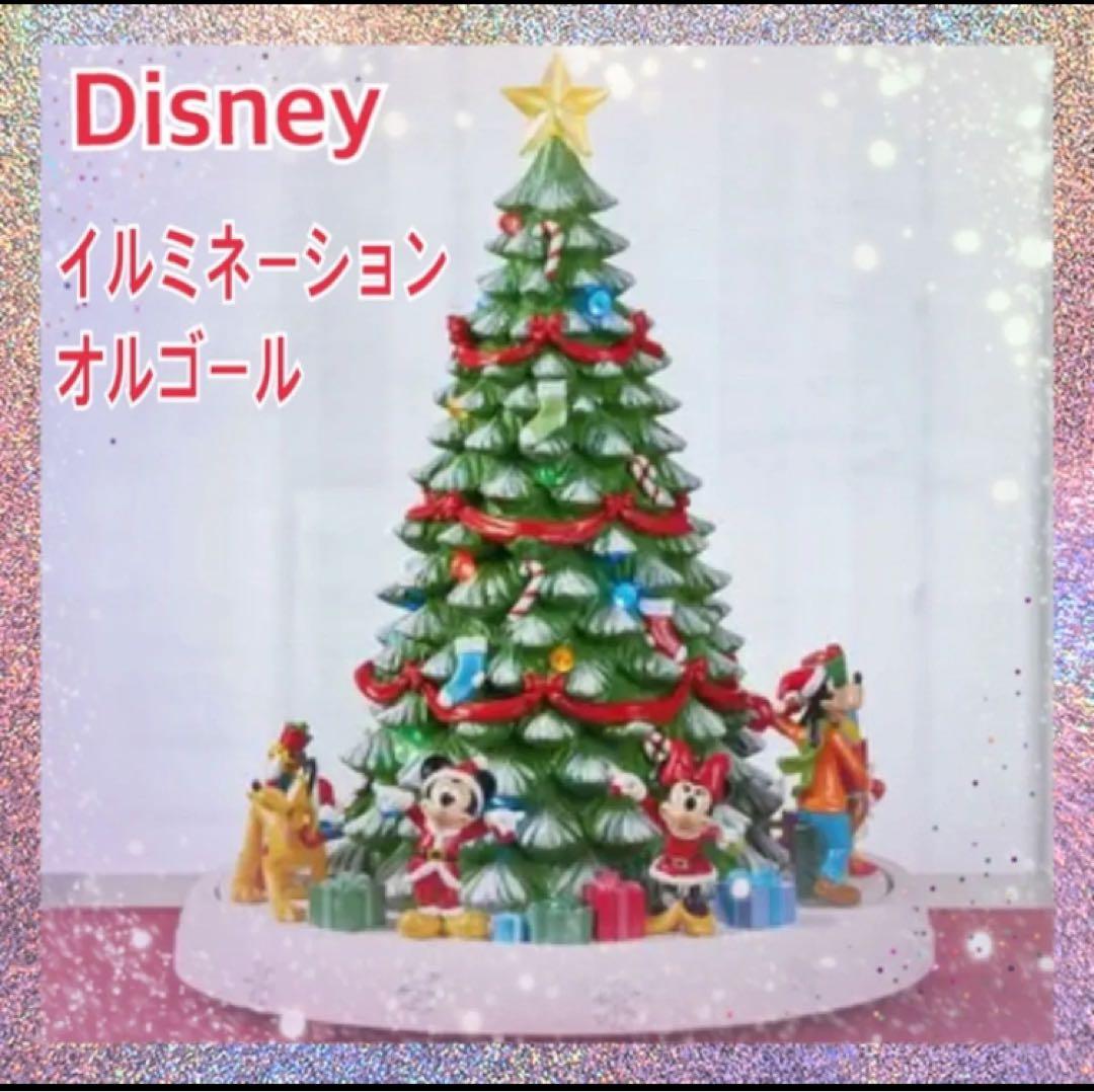 新品 クリスマスツリー ディズニー イルミネーション オルゴール⭐︎