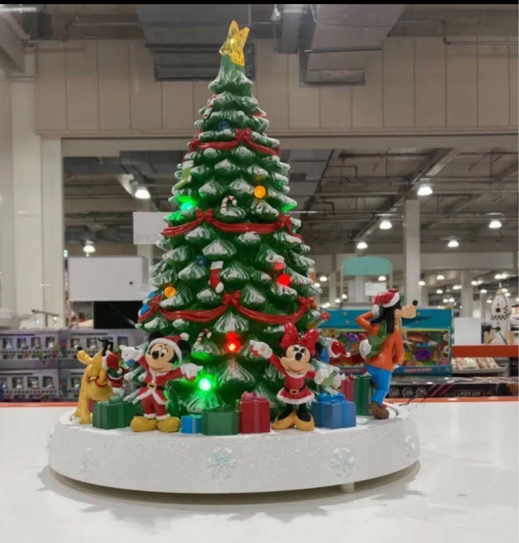 新品 クリスマスツリー ディズニー イルミネーション オルゴール⭐︎