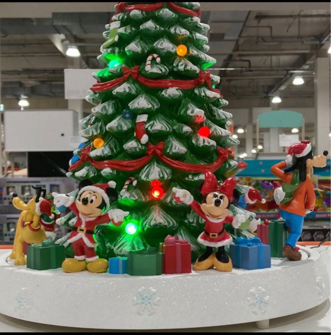 新品 クリスマスツリー ディズニー イルミネーション オルゴール⭐︎