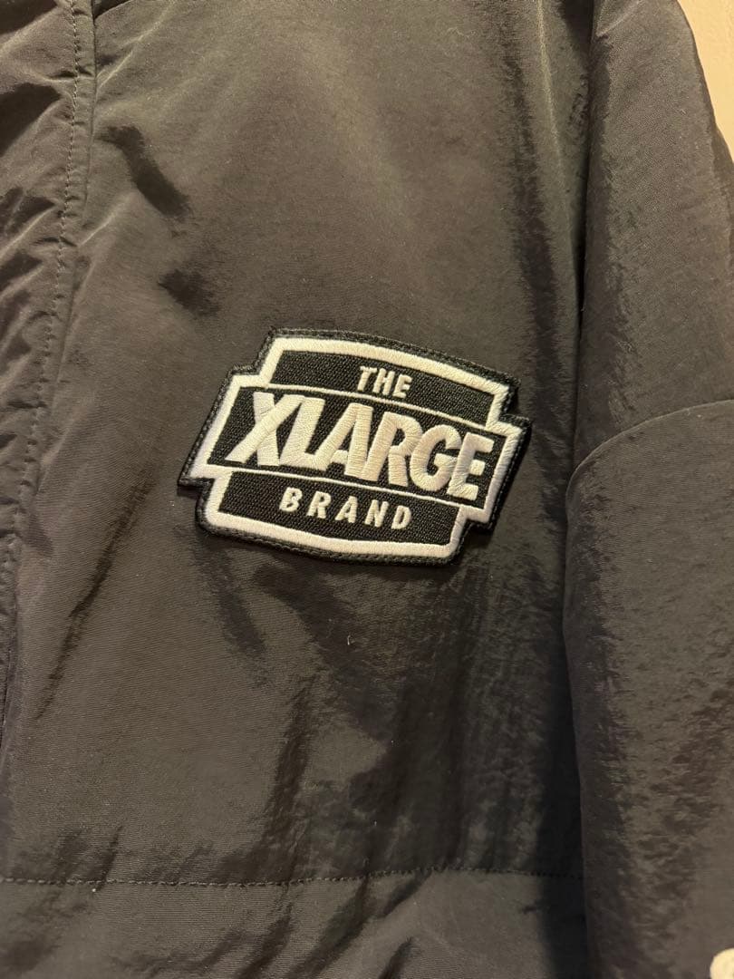 XLARGE ブラック ダウンジャケット