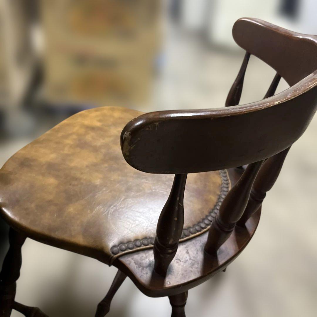 【ウィンザーチェア】◆アンティーク◇鋲打ち◆英国◇