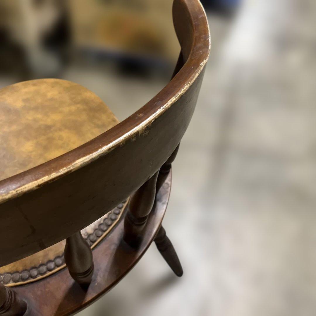 【ウィンザーチェア】◆アンティーク◇鋲打ち◆英国◇