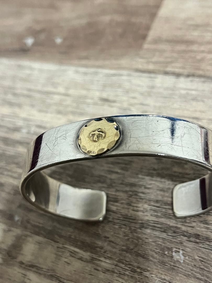 ※最終値下:Goro’s ゴローズ　平打　バングル　イーグルメタル　S