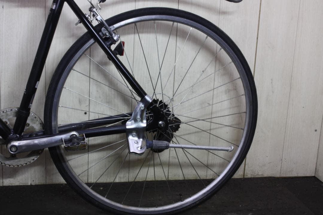 ぬ*様 あさひ製WEEKEND アルミ 700C 7速 510mm BLACK系